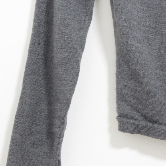 GIORGIOLINI OF ITALY Italian Extra Fine Merino Wool V-neck Cardigan | Size M - Picture 8 of 9